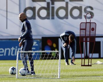 Buenos Aires 02 Octubre 2017
Eliminatorias Rusia 2018
Entrenamiento de la SelecciÃ³n Argentina previo al partido contra Peru, en el Predio Julio H Grondona.
Jorge Sampaoli DT
Foto Ortiz Gustavo 