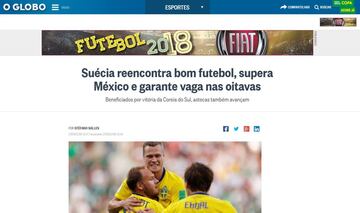 México 0-3 Suecia: así reportaron medios internacionales