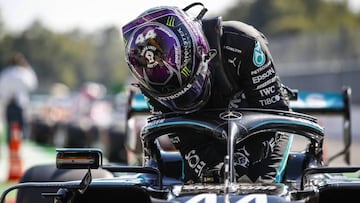 Lewis Hamilton (Mercedes W11). Monza, Italia. F1 2020.