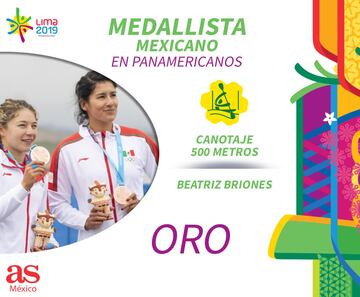 Los mexicanos ganadores del Oro en los Panamericanos 2019