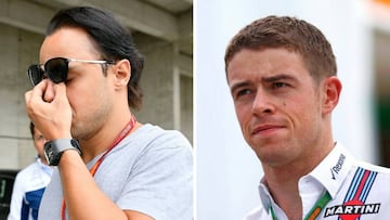 Felipe Massa y Paul di Resta.