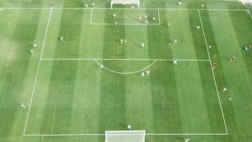 Imagen de Los Anexos vista desde un dron.