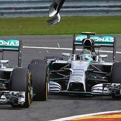 EEUU, Bélgica... Cinco polémicas más entre Hamilton y Rosberg