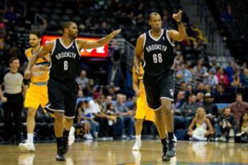 Alan Anderson y Jason Collins. 