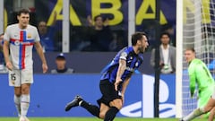A Calhanoglu strike on the stroke of half-time was enough for Inter Milan to take all three points against Barcelona.