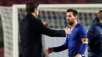 Pochettino, clave en la gestión de Messi