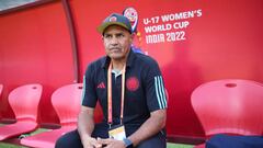 Carlos Paniagua en el Mundial Femenino Sub 17.