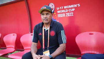 Carlos Paniagua en el Mundial Femenino Sub 17.