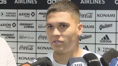 Juan Fernando Quintero en rueda de prensa