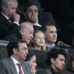 El Rey vio el Atleti-Bayern
y el miércoles, al Real Madrid