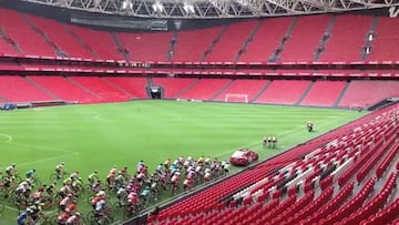 La Vuelta takes a detour around Athletic Bilbao's San Mamés