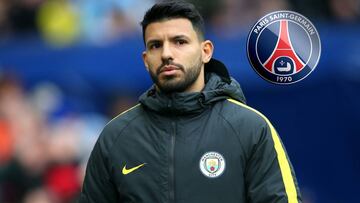 El PSG está dispuesto a ofrecer 92 millones de euros por Sergio Agüero.