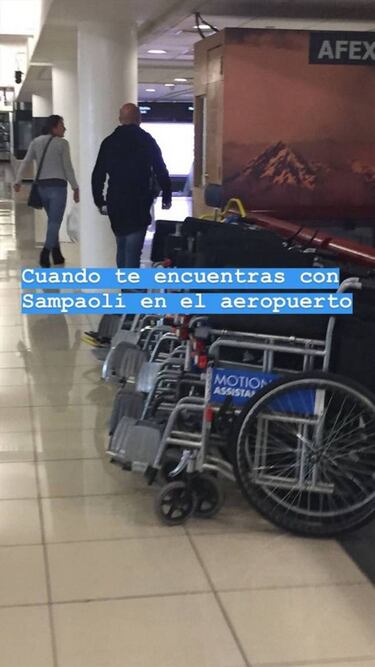 Jorge Sampaoli sorprende con una visita a Chile