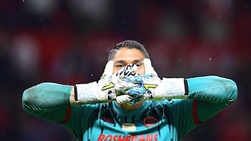 Hugo Gonzalez of Mazatlan during the 10th round match between Toluca and Monterrey as part of the Liga BBVA MX, Torneo Apertura 2025 at Nemesio Diez Stadium, on September 24, 2025 in Toluca, Estado de Mexico, Mexico.