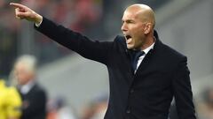 Zidane, t&eacute;cnico del Real Madrid