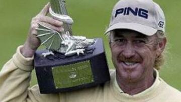 <B>RÉCORD.</B> Jiménez ha igualado el récord del campo, al firmar en la última jornada una tarjeta de 62 golpes.