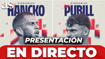 Sigue en directo la presentación de Hancko y Pubill con el Atlético de Madrid