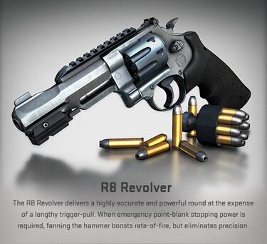CS:GO baja el daño del polémico revolver R8