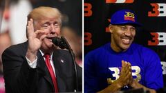 Donald Trump y LaVar Ball.