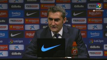 Valverde: "Hemos acusado el partido del United"