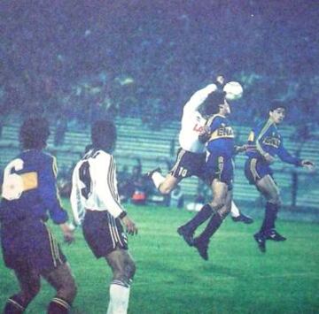 Como jugador, Mario Salas visitó 11 veces el Monumental, con tres camisetas distintas: Everton, Unión Española y Palestino.