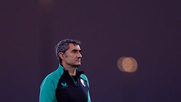 07/01/25 PREVIA XLI SUPERCOPA ESPAÑA 2025 EN ARABIA SAUDI ATHLECTIC BILBAO ENTRENAMIENTO ERNESTO VALVERDE