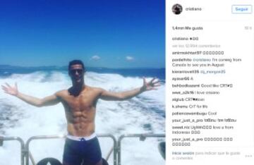 Cristiano Ronaldo, Neymar and co. show off their holiday snaps