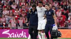 The Brazilian suffered a serious injury in the first LaLiga game of the season against Athletic Club in Bilbao.