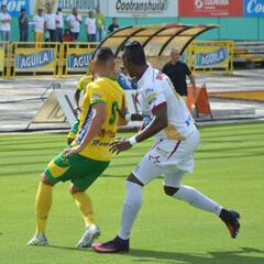 Con golazo de Villota, Jaguares se salva y empata ante el Huila