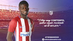 Thomas signs up for the Atleti party with renewal to 2022
