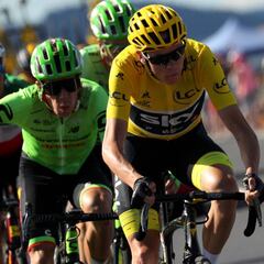 Froome: "De mis rivales, Urán es el contrarrelojista más fuerte"