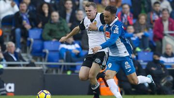 Sergio García fue titular en el Espanyol 912 días después