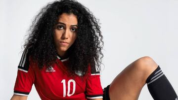 Sara Essam, jugadora egipcia. 
