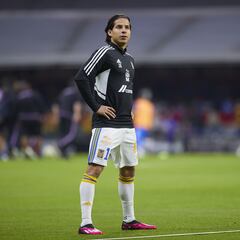 Los minutos que acumula Diego Lainez en Tigres tras cinco partidos