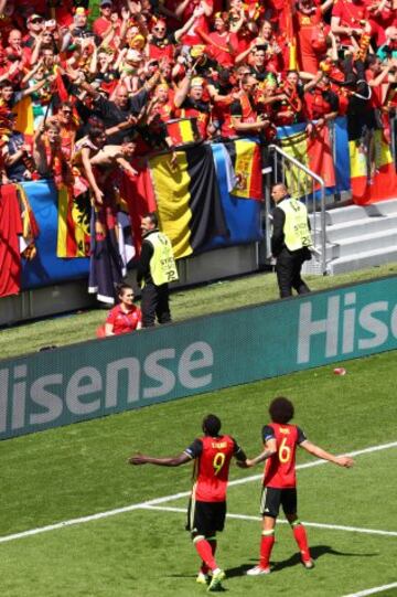 Euro 2016: Belgium 3 - Ireland 0; the best images of the game