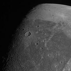 Así se muestra Ganímedes: las primeras imágenes de la luna gigante de Júpiter