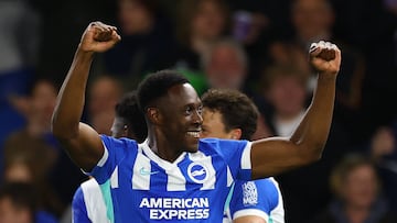 Danny Welbeck was on target as Chelsea suffered a fifth successive Premier League defeat without scoring.