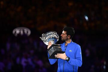 Novak Djokovic consiguió su 15º Grand Slam.