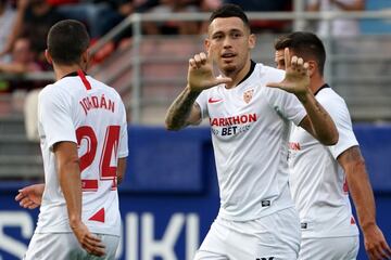 La vuelta de Monchi a Sevilla trajo consigo una revolución en la plantilla sevillista. Ocampos llegó procedente del Marsella después de dos temporadas en la Ligue 1. El argentino es un estilete para Lopetegui por la banda derecha y lo ha utilizado en 7 de los 8 partidos que llevamos de temporada. Ocampos lleva 2 goles y una asistencia.