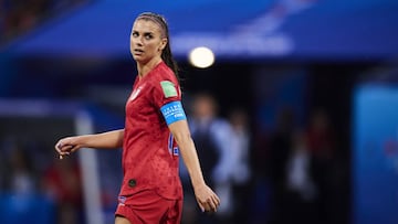 La delantera de la Selecci&oacute;n Nacional de Estados Unidos, Alex Morgan, no pasa inadvertida en ning&uacute;n lugar y sus atuendos y hermosa figura siempre sobresalen.