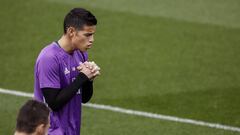 James, convocado por Zidane para el derbi ante el Atleti