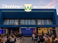 PRESENTACION ESTADIO ONTIME BUTARQUE
JEFF LUHNOW PRESIDENTE DEL LEGANES
MIGUEL ANGEL RECUENCO ALCALDE DE LEGANES
24.09.25