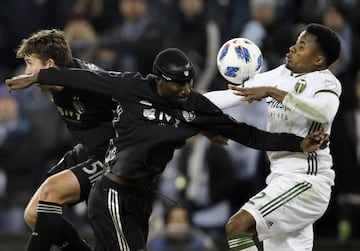 La crónica en imágenes de la victoria de Timbers en Kansas