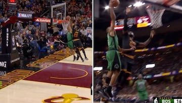 ¡Se hizo de noche para Bradley! ¡Tapones salvajes de LeBron!