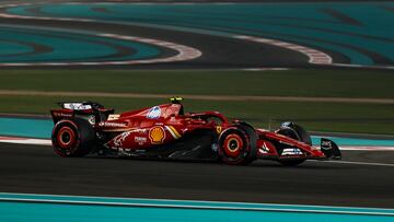 Carlos Sainz (Ferrari SF-24). Yas Marina, Abu Dhabi. F1 2024.