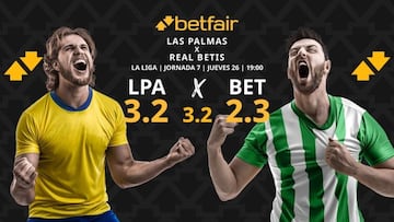 UD Las Palmas vs. Real Betis Balompié: horario, dónde ver, pronósticos y clasificación