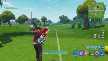 Jugamos al golf en el modo Patio de Juegos de Fortnite Battle Royale