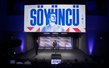 Presentación del nuevo jugador del Atlético de Madrid, Söyüncü.