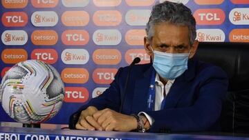 Reinaldo Rueda tras la derrota ante Brasil