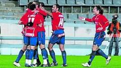 Stuani y Alberto asaltan el fortín de El Arcángel